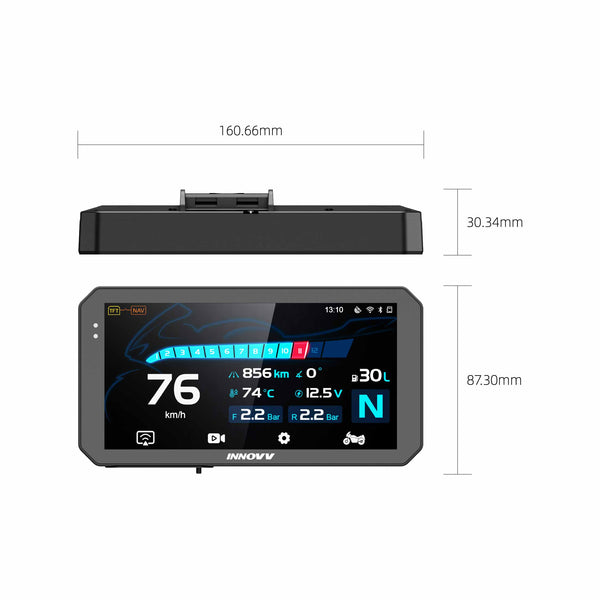 INNOVV N3 Display only ( Fit BMW GPS Cradle) – miniatuur 5