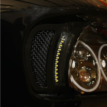 Custom Dynamics Road Glide LED-ventilatieroosters – zwart – miniatuur 3