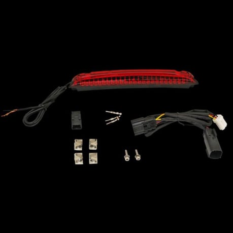 Custom Dynamics Tour-Pak bagagerek LED-lichtbalk – rode lens – miniatuur 2