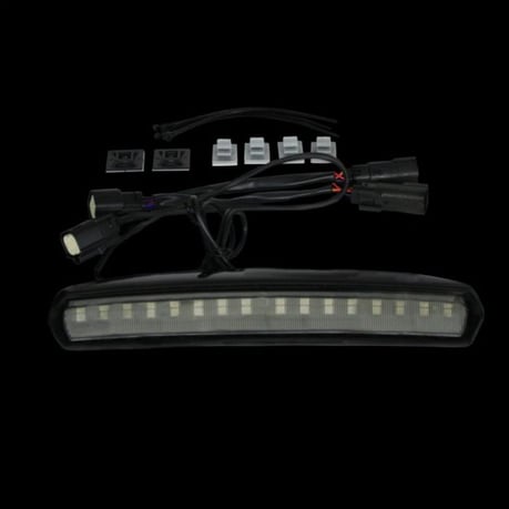 Custom Dynamics Tour-Pak LED-dekselverlichting – zwart, smoke lens – miniatuur 2