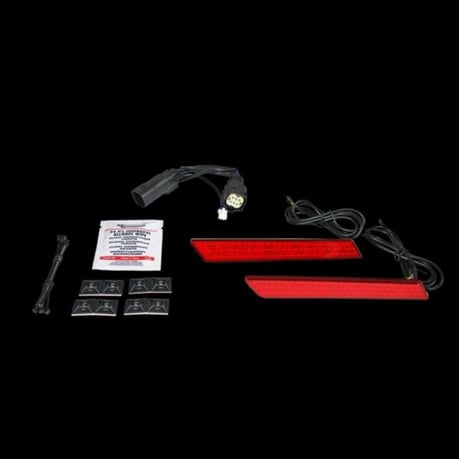 Custom Dynamics zijkoffersluiting LED-verlichting – rode lens – miniatuur 2