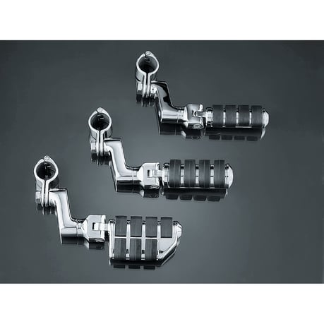 Kuryakyn ISO highway pegs met offsetklem – chroom – chroom, grote ISO – miniatuur 2