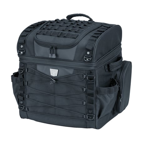Kuryakyn Momentum Vagabond motortas 46 liter – zwart – miniatuur 3