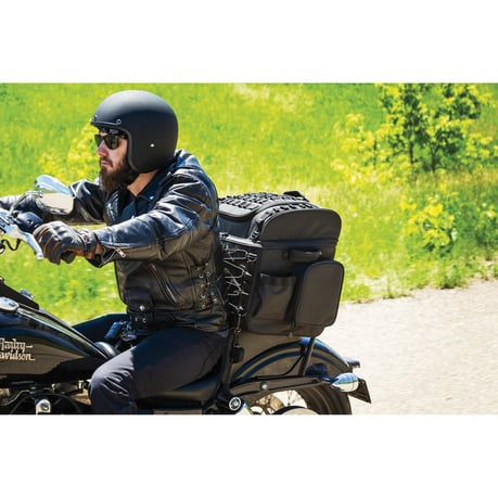 Kuryakyn Momentum Vagabond motortas 46 liter – zwart – miniatuur 7