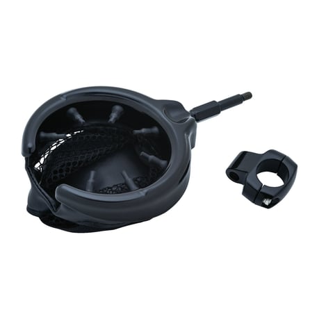 Kuryakyn universele bekerhouder voor 1-inch stuur – glanzend zwart – miniatuur 2