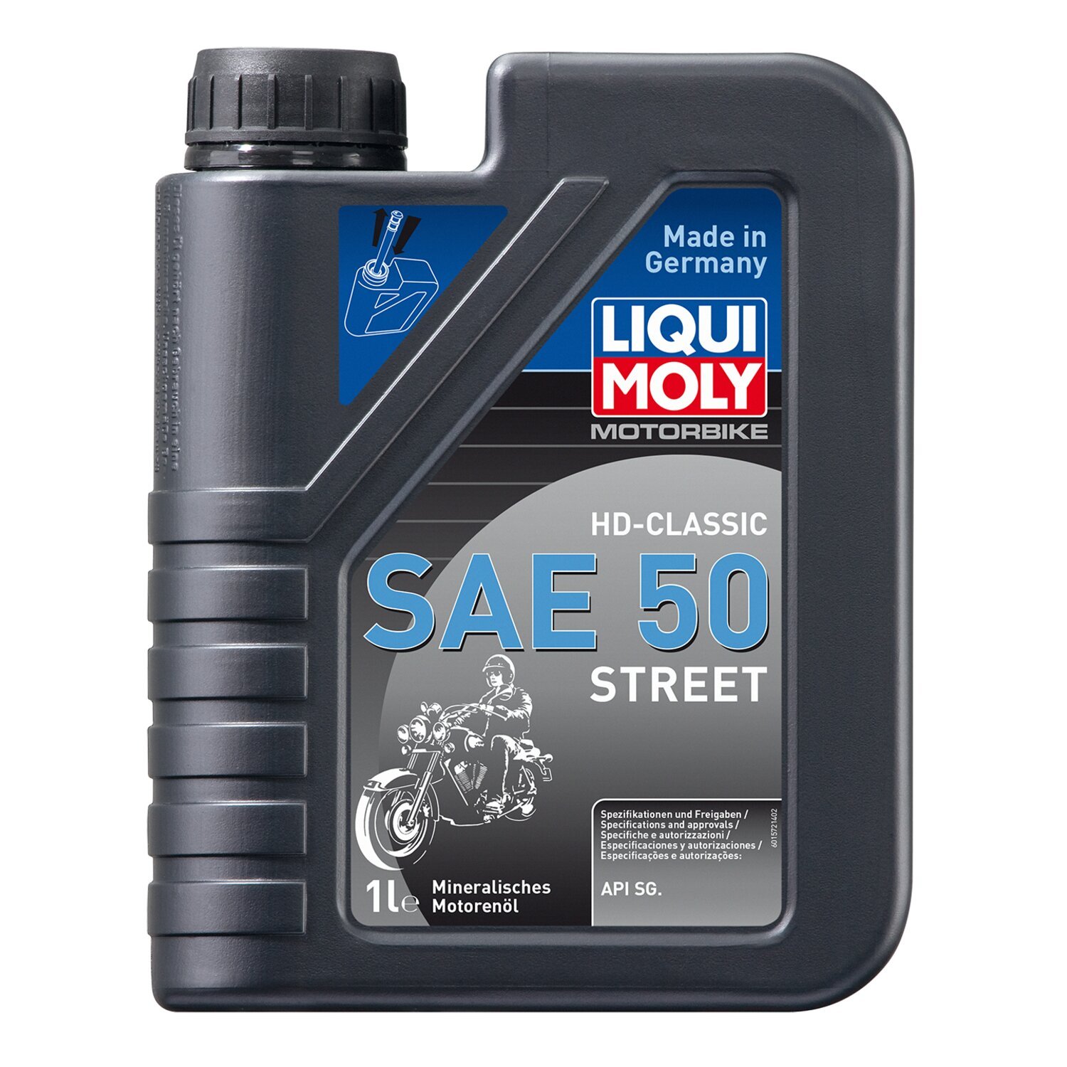 Liqui Moly HD Classic SAE 50 motorolie, 1 liter
