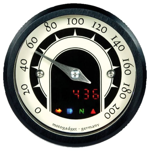 Motogadget motoscope tiny Speedster zwart