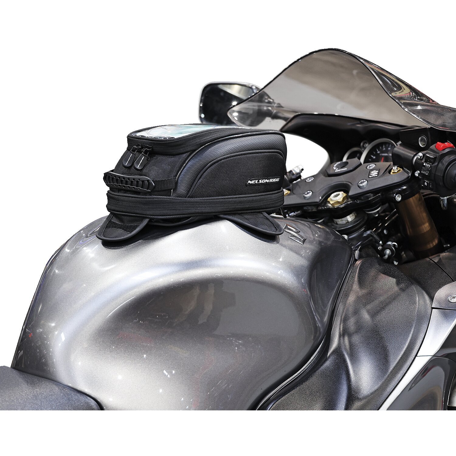 Nelson-Rigg, Commuter lite magnetic/strap tank bag. 5.8L