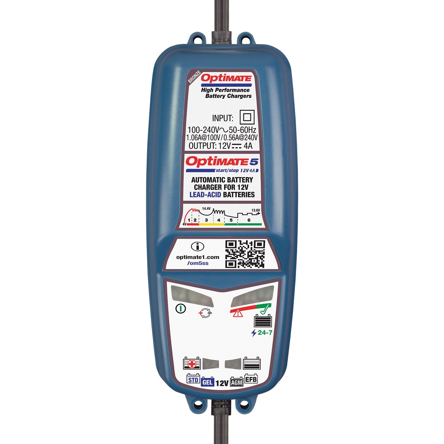 OptiMate 5 Start-Stop acculader 12V 4A – EU – miniatuur 2
