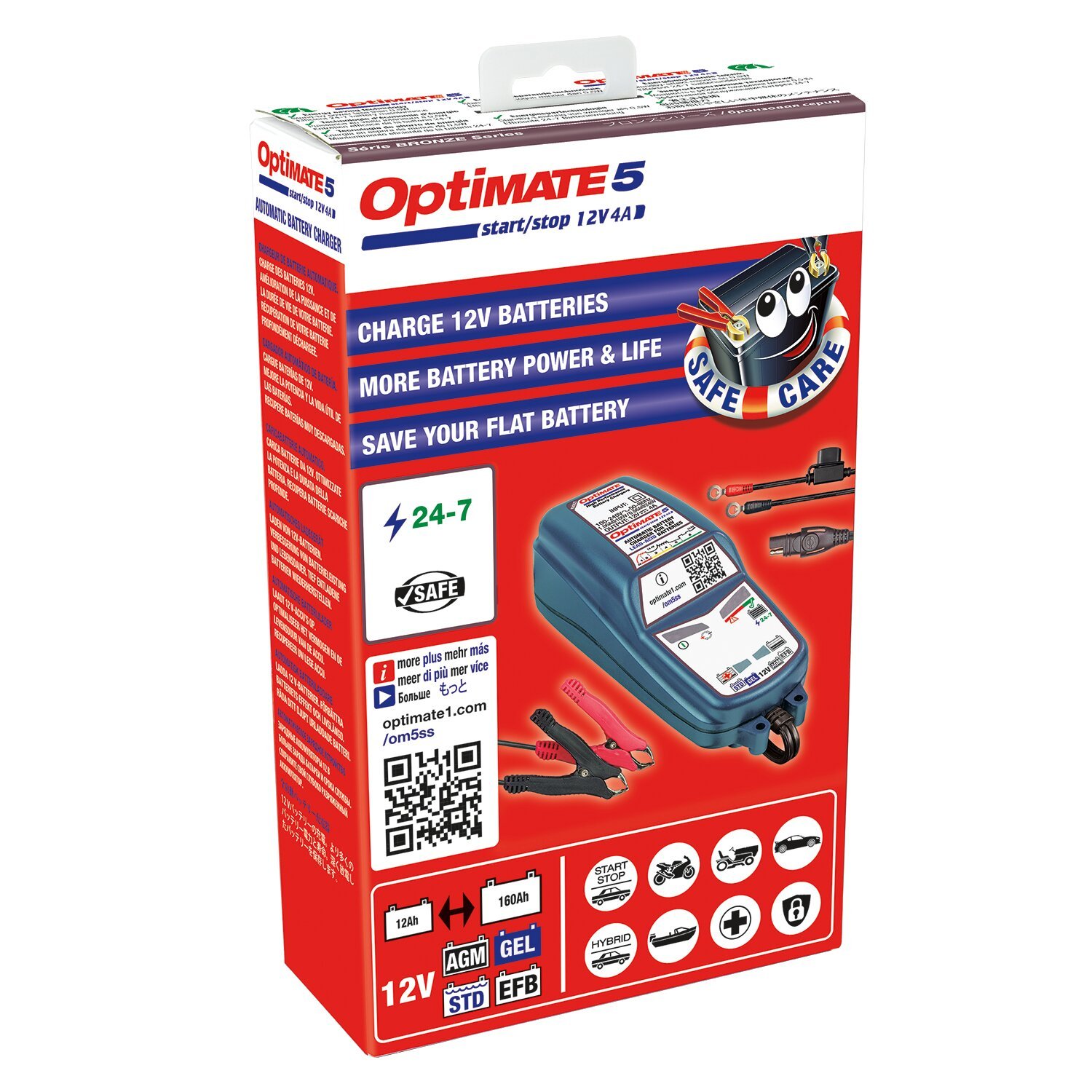 OptiMate 5 Start-Stop acculader 12V 4A – EU – miniatuur 3