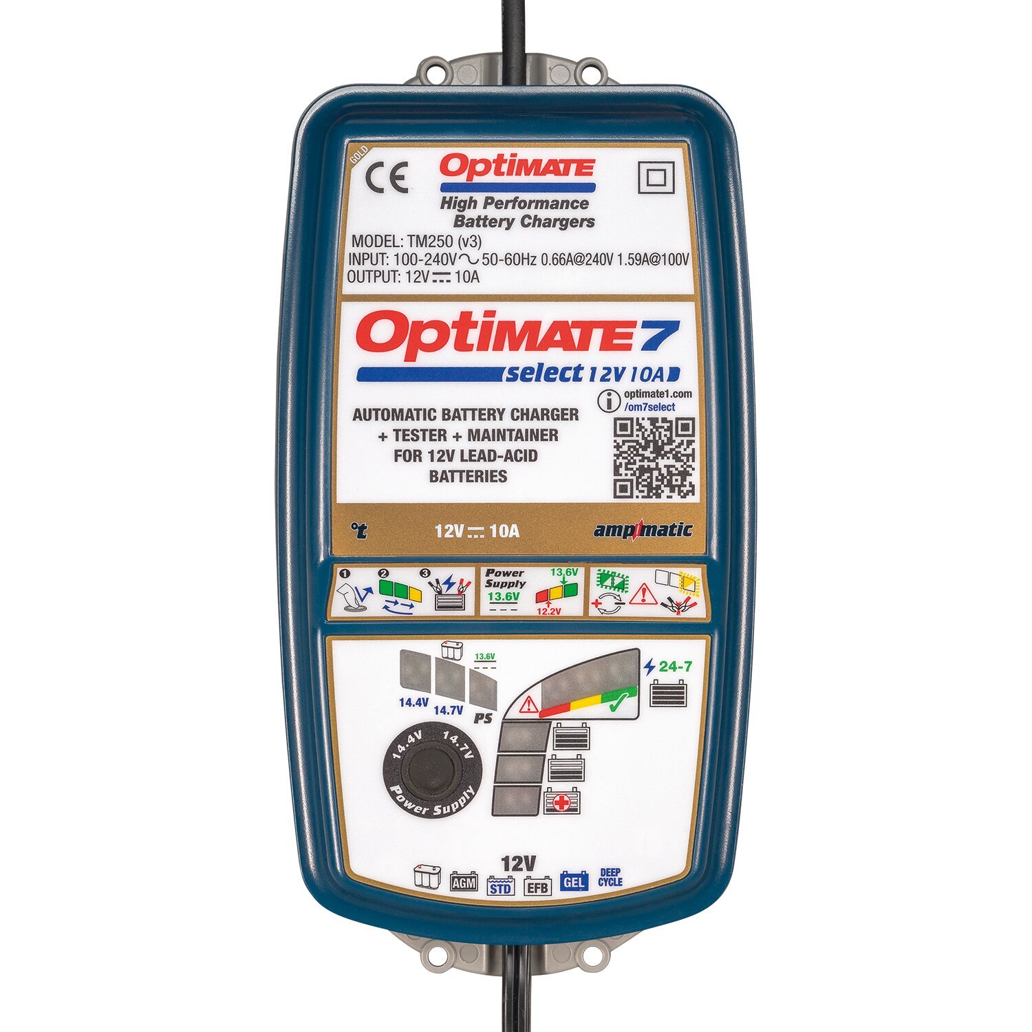 OptiMate 7 Select acculader 12V 10A – EU – miniatuur 2