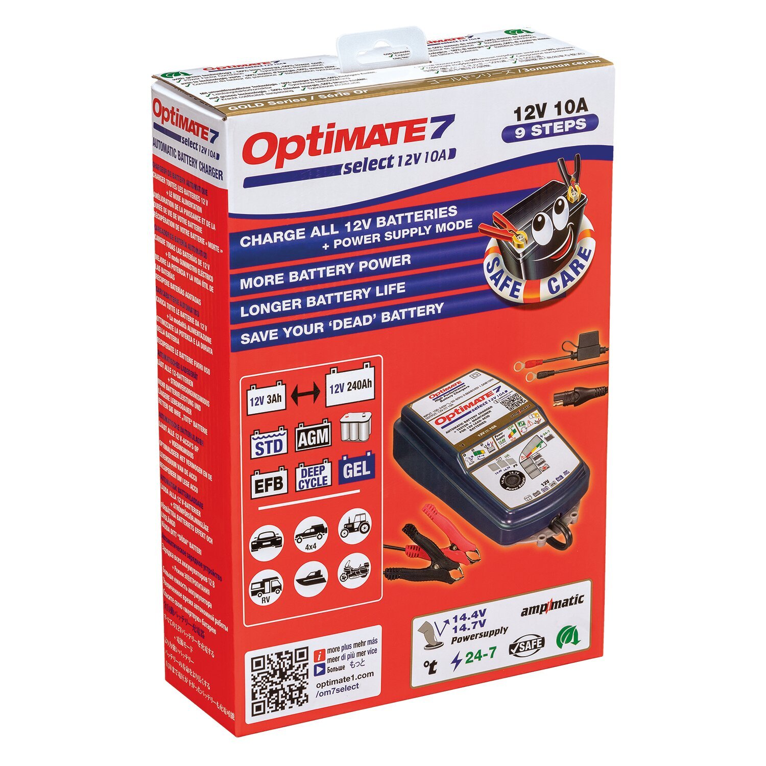 OptiMate 7 Select acculader 12V 10A – EU – miniatuur 3