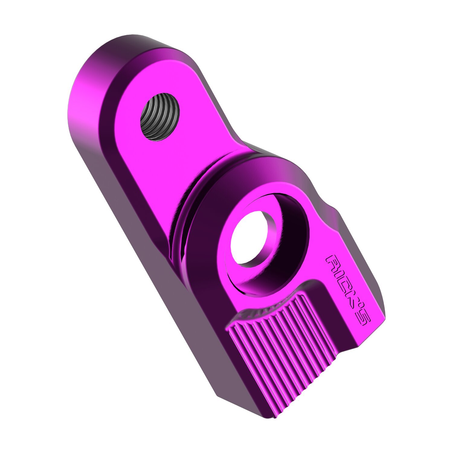 Rick's Motorcycles, shift arm extension. Purple