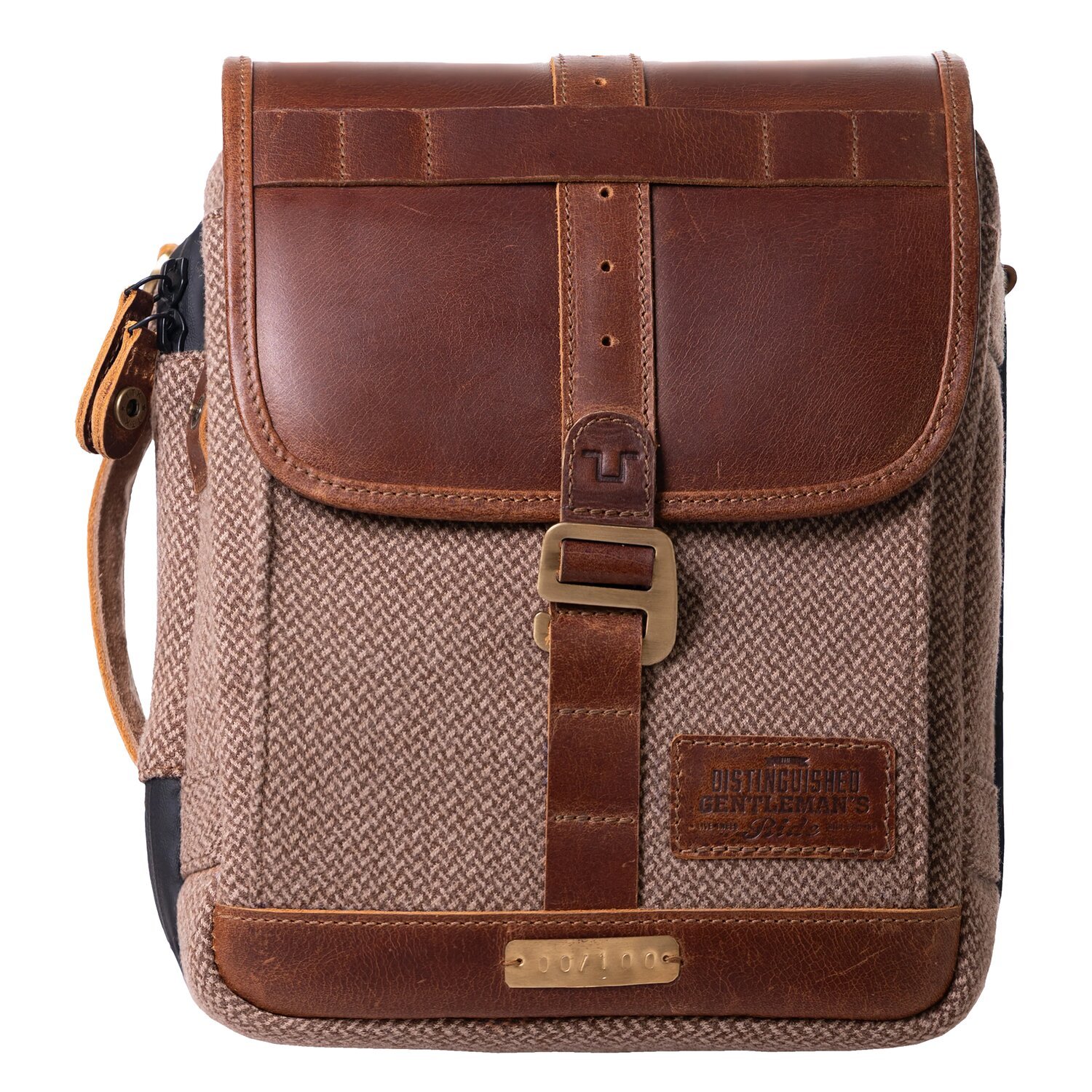 Trip Machine x DGR Cartographer tank bag cognac