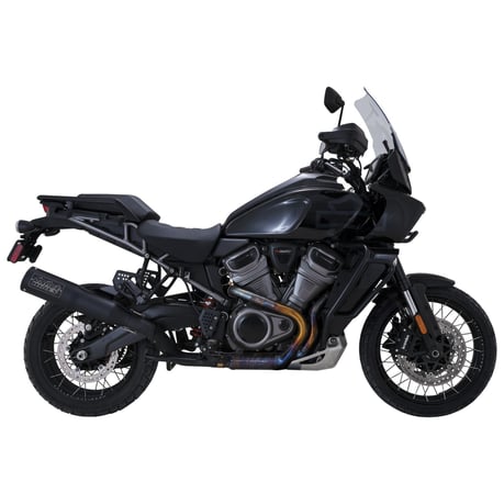 Vance & Hines Adventure Hi-Output 450 slip-on demper – zwart