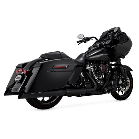 Vance & Hines Backslash 450 slip-on dempers – wrinkle black
