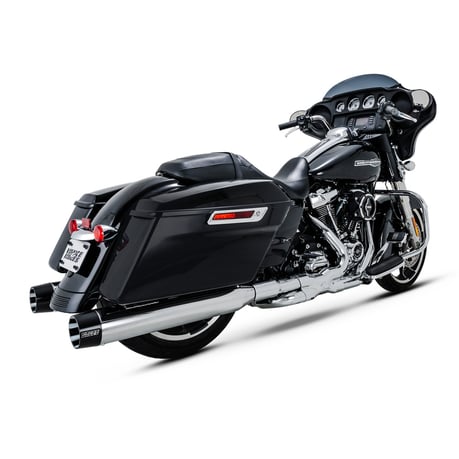 Vance & Hines Blackbird 450 slip-on dempers – chroom – miniatuur 2