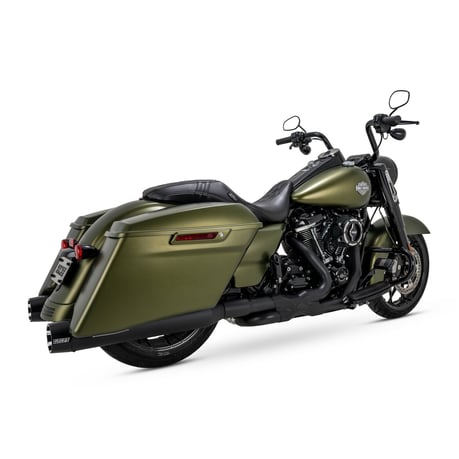 Vance & Hines Blackbird 450 slip-on dempers – mat zwart – miniatuur 2