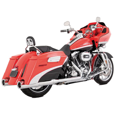 Vance & Hines Hi-Output dempers Touring 1995–2016 – chroom – miniatuur 2