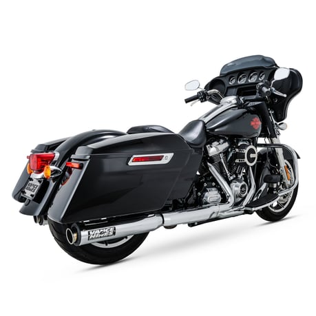 Vance & Hines Supersport 400 slip-on dempers – chroom – miniatuur 2