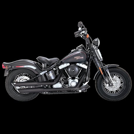 Vance & Hines Twin Slash 3-inch PCX dempers Deluxe/Slim – zwart – miniatuur 2
