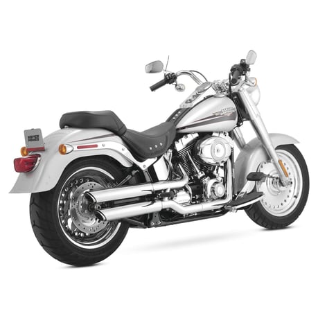 Vance & Hines Twin Slash 3-inch PCX dempers Fat Boy/Deuce – chroom – miniatuur 2